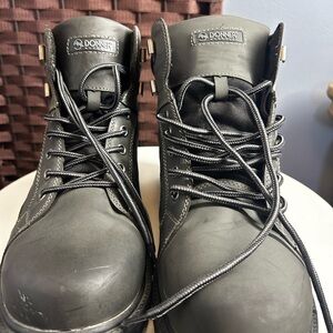 Donner Black Men's Lace-Up Mountain Boots